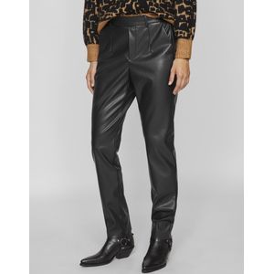 Vila Broek Vidagmar Varone Hw Pu-pant-noos 14095340 Black Dames