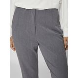 Pantalons - Medium Grey Melange - Bovenmateriaal - Regular Fit