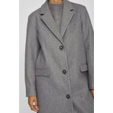 Vila Jas Visolo / Coat - Noos 14094315 Medium Grey Melange Dames