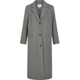 Vila Jas Visolo / Coat - Noos 14094315 Medium Grey Melange Dames