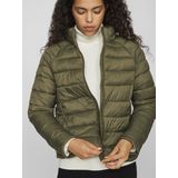 VILA - Sibiria - Tussenjas - Olijfgroen - Gewatteerd