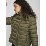 VILA - Sibiria - Tussenjas - Olijfgroen - Gewatteerd