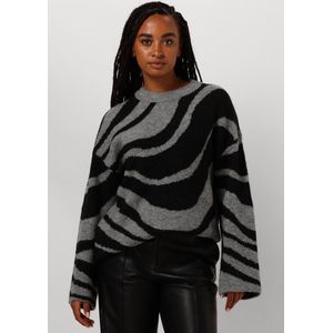 Object - Diana Lo - Gebreide Trui - Grijs - 52% Gerecycled Polyester