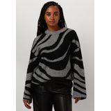 Object - Diana Lo - Gebreide Trui - Grijs - 52% Gerecycled Polyester