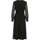 Vila Vifalia v Neck Midi Dress Noos Dames Mini Jurken