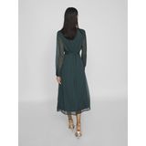 Vila Vifalia v Neck Midi Dress Noos/Dc Dames Mini Jurken