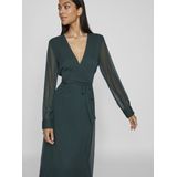 Vila Vifalia v Neck Midi Dress Noos/Dc Dames Mini Jurken