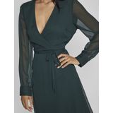 Vila Vifalia v Neck Midi Dress Noos/Dc Dames Mini Jurken