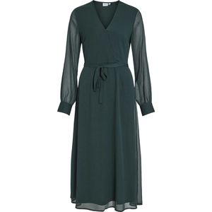 Vila Vifalia v Neck Midi Dress Noos/Dc Dames Mini Jurken