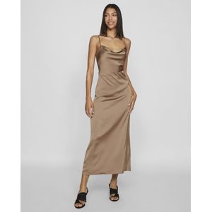 Vila - Ravenna - Jurk - Geel - 100% Polyester