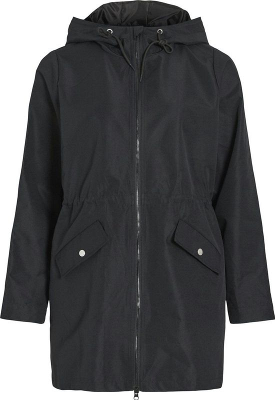 Jas - Hoge Hals - Rits - Voorzak - 100% Polyester