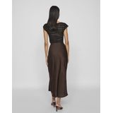 VILA - VIELLETTE HW MIDI SKIRT - Rok - Dames - Midi-lengte