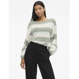 VILA - Vichoca L/S Striped Knit - Trui - Cloud Danser - Lange Mouwen
