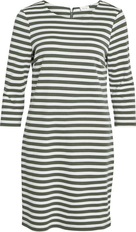 Jerseyjurk - Dusty Olive - 79% Polyester, 18% Viscose, 3% Elastaan