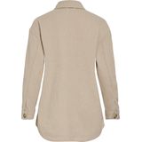 Vila - Kimmi - Overshirt - Jas - Ronde Hals - Lange Mouwen - Knoopsluiting