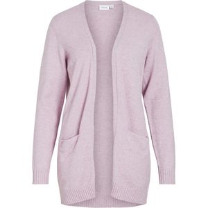 Vila Vest Viril Open Knit Cardigan - Noos 14044041 Winsome Orchid/melange Dames