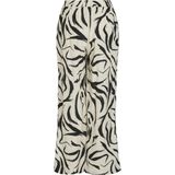 Vila - Viclo Hw Loose Pants - Birch/Marble - 80% Viscose Lenzing Ecovero