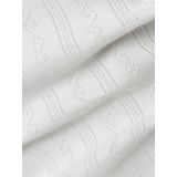 Vila - Vikassie Pointelle Top - T-shirt - Snow White - Gerecycled Polyester