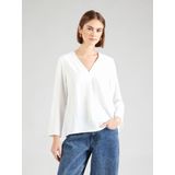 Vila - VIJOSA T-shirt - Snow White - Regular Fit - 3/4 Mouwen