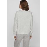 Vila - Casual Sweater - Lichtgrijs - Viscose/POLYESTER/Elastaan