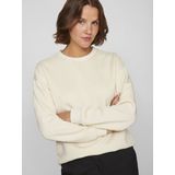 Sweater - Effen - Sweatstof - Ronde Hals - Losse Pasvorm - Lange Mouw