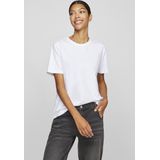 Vila - T-shirt - Helderwit - Organisch Katoen