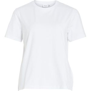 Vila - T-shirt - Helderwit - Organisch Katoen
