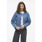Denim Jas - Blauw - 80% Katoen, 20% Gerecycled Katoen