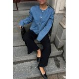 Denim Jas - Blauw - 80% Katoen, 20% Gerecycled Katoen