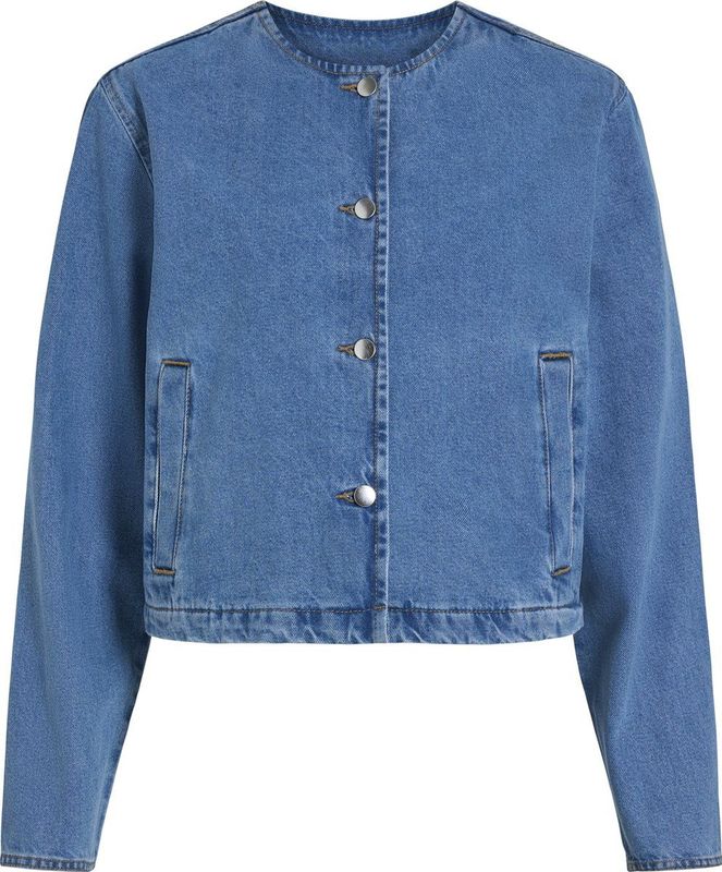 Denim Jas - Blauw - 80% Katoen, 20% Gerecycled Katoen