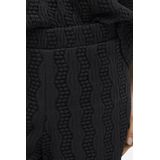 VILA - LUMENA - Stoffen Broek - Wide Leg - Structuurmotief