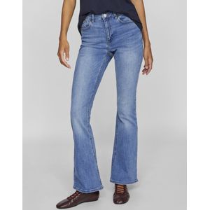 Vila Jeans Vibetty Rw Flared Jeans Lbd Os105100 Light Blue Denim Dames