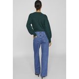 Vila - Freya Jaf - Wijde Jeans - Denim - Hoge Taille - 79% Katoen