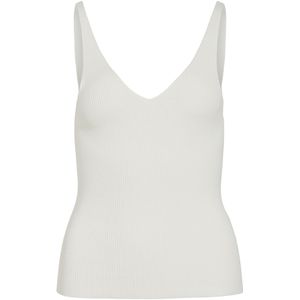VILA Gebreide top  wit