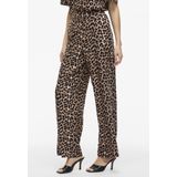 Vila - Casual Broek - Animalprint - 100% Lyocell Tencel