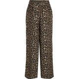Vila - Casual Broek - Animalprint - 100% Lyocell Tencel