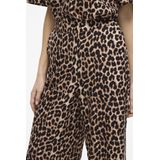 Vila - Casual Broek - Animalprint - 100% Lyocell Tencel