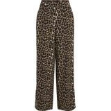 Vila - Casual Broek - Animalprint - 100% Lyocell Tencel