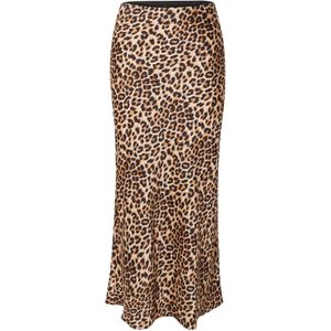 Luipaardrok, satijnglans, hoge taille VILA. Polyester materiaal. Maten 38 FR - 36 EU. Andere kleur