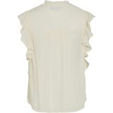 Vila Blouse Vivillas V-neck Cp Top 14105709 Birch Dames Maat - W38
