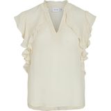 Vila Blouse Vivillas V-neck Cp Top 14105709 Birch Dames Maat - W38