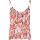 Vila - Vijinke Ada Sl Top - Wit - 100% Viscose