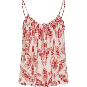 Vila - Vijinke - Singlet - Wit - Dessin