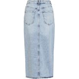 Denim Rok - Blauw - 79% Katoen, 20% Gerecycled Katoen, 1% Elastaan