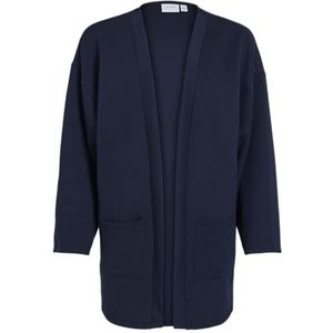 Vila Dames Visiffi L/S Loose Cardigan/Pb, navy blazer, XS