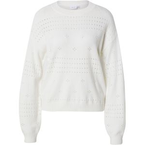 Vila - Viril - Trui - Off-white - 50% Viscose - Livaeco by Birla Celluloset