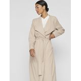 Vila - Lanni - Trenchcoat - Zwart - 90% Gerecycled Polyester