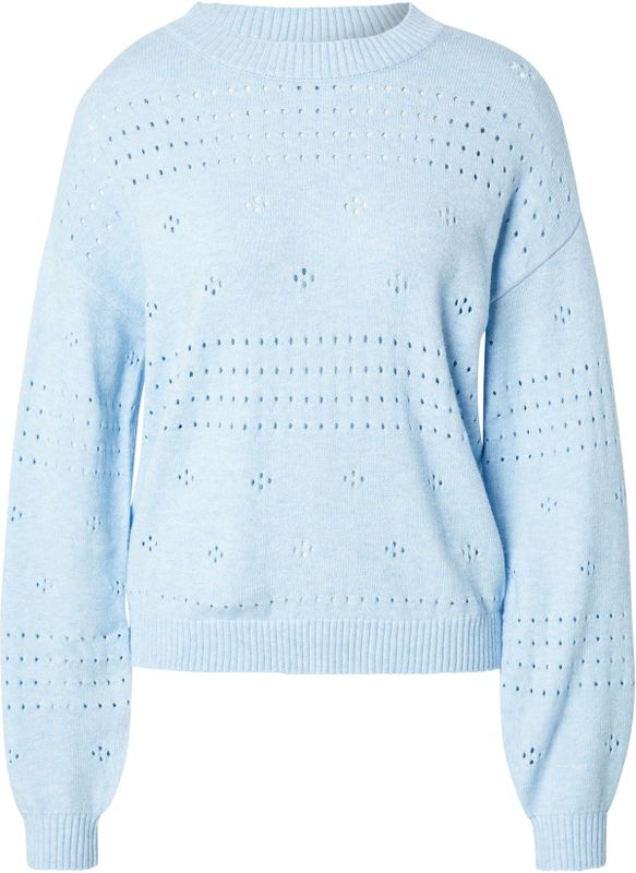 Vila - Viril - Top - Lichtblauw - V-hals - Duurzaam Materiaal