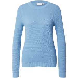 Vila - Vintage Indigo - Gebreide Trui - 100% Katoen - Regular Fit
