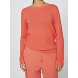 Vila - Dubarry Trui - Biologisch Katoen - Regular Fit - Ronde Hals